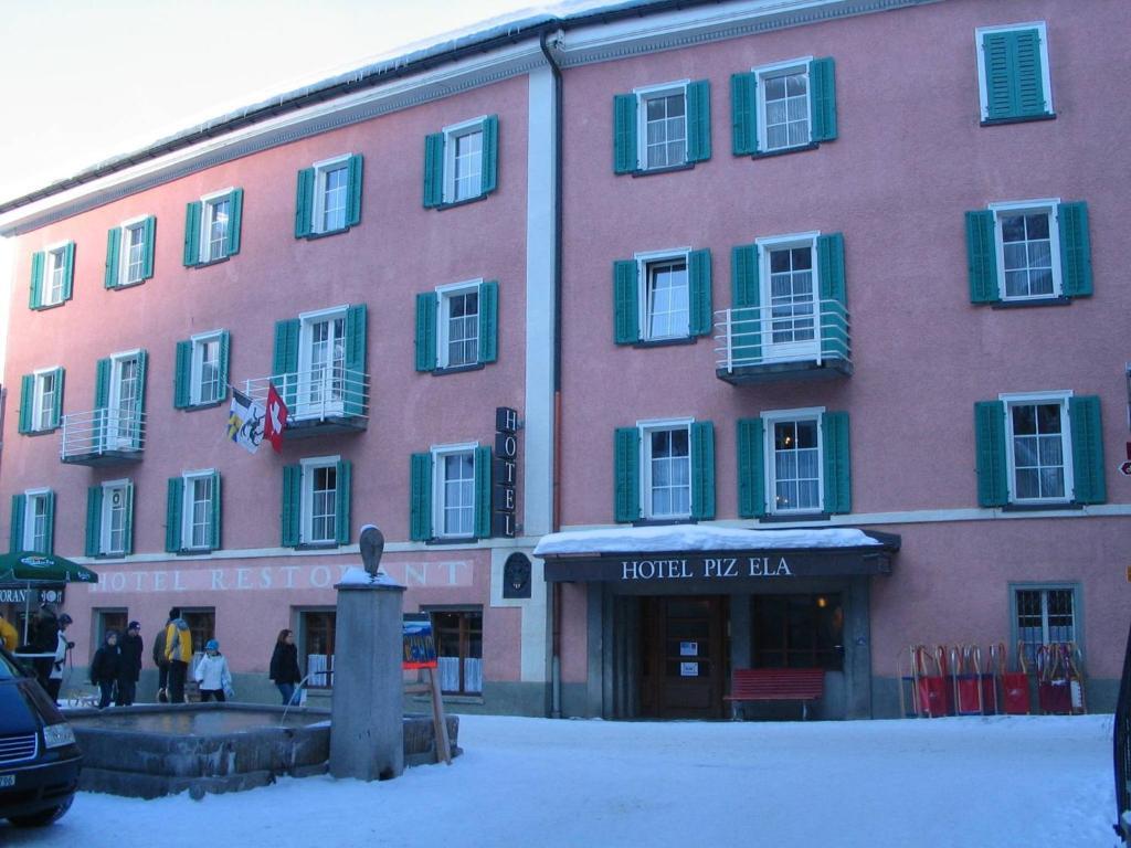 Hotel Piz Ela Bergun Ostrava Dış mekan fotoğraf