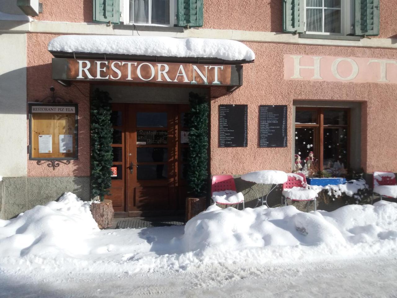 Hotel Piz Ela Bergun Ostrava Dış mekan fotoğraf